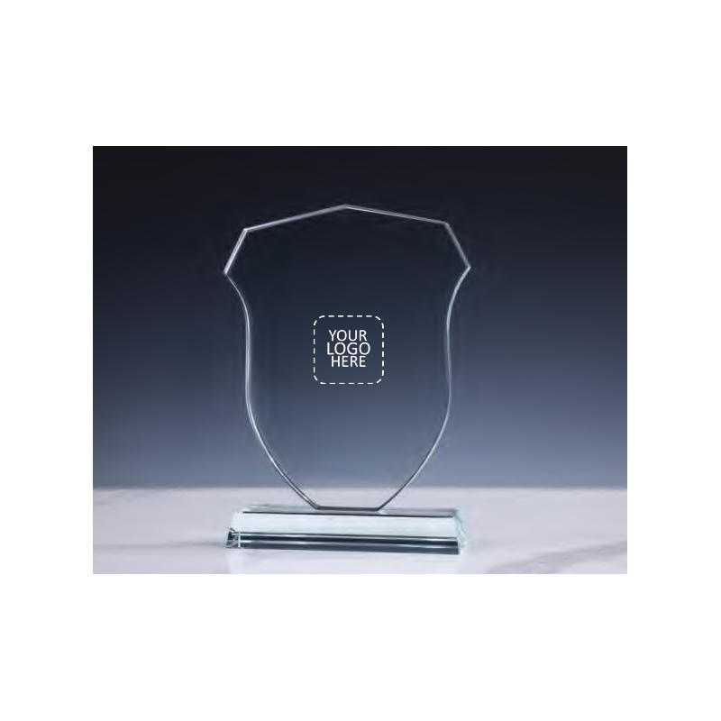 120*180*45 mm Crystal Award with Laser Engraving